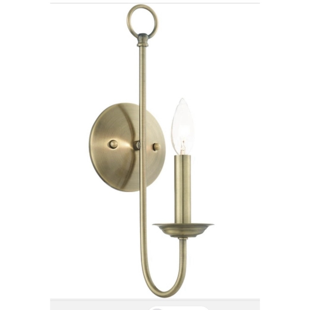 Livex Lighting 42681-01 Estate 1-Light Wall Sconce
